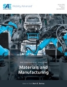 SAE International Journal of Materials and Manufacturing